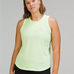 Lululemon Athletica High Neck Run and Train Tank - Size 4 - NWT - Light Green